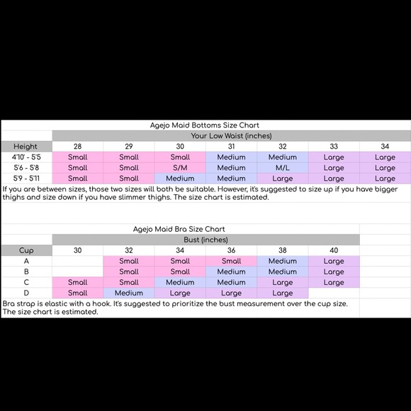 Y2K Sexy Cheeky Bikini Set Japanese Style Gothic Lolita Maid Swimsuit Kawaii - Picture 15 of 15